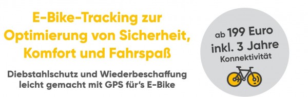 IT´S MY BIKE GPS TRACKER FÜR DEIN E-BKE